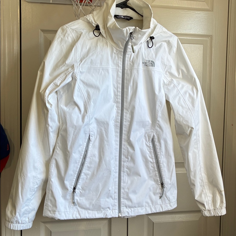 The North Face Bright White Windbreaker